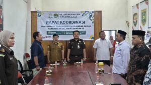 Perkuat Pengawasan Aliran Kepercayaan dan Keagamaan, Kajari Subulussalam Gelar Rakor PAKEM