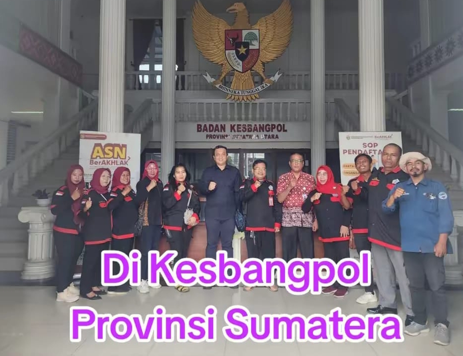 Sinergi LSM PKP dan Bakesbangpol Sumut Terwujud dalam Audiensi