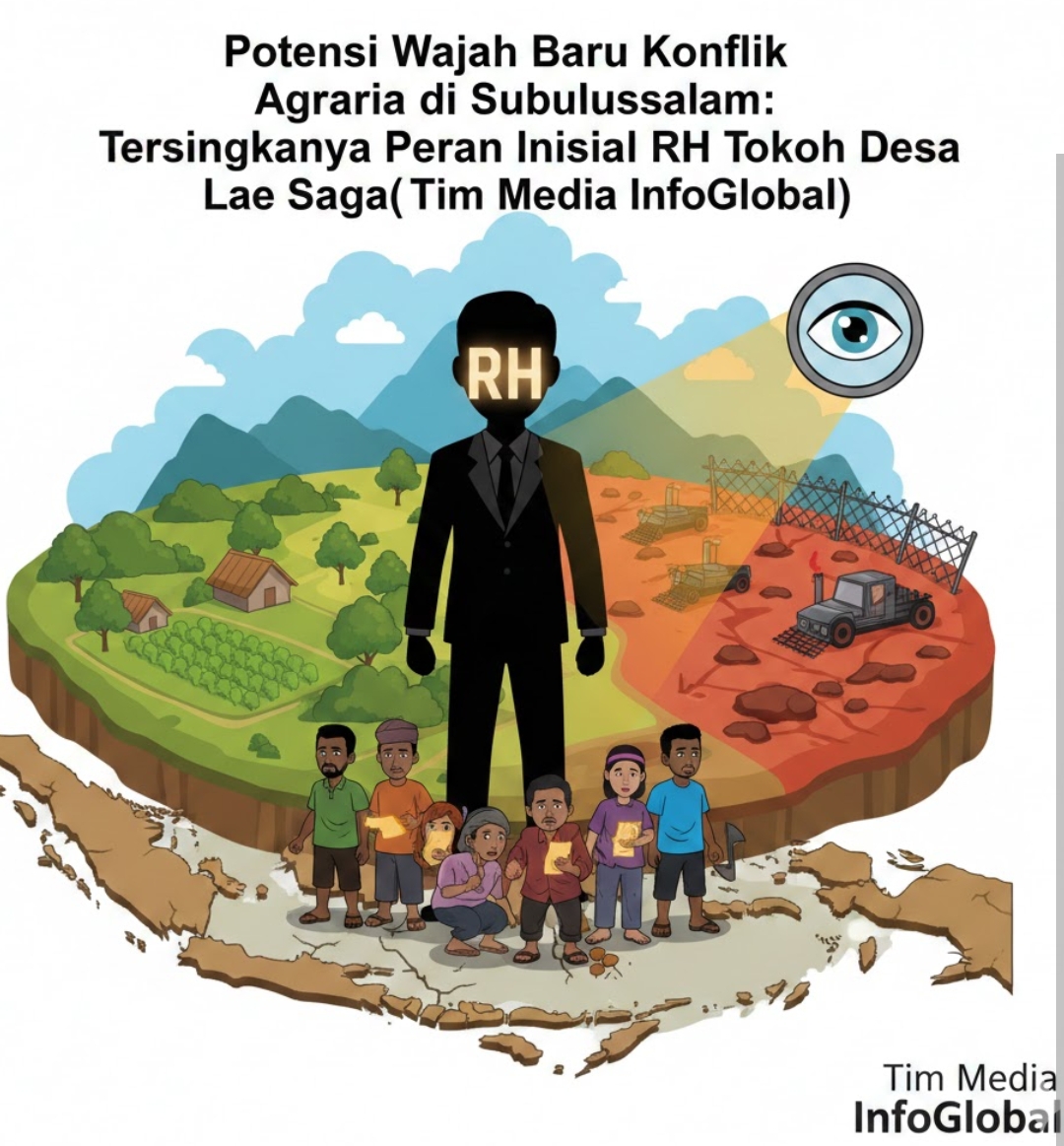 Potensi Wajah Baru Konflik Agraria di Subulussalam: Tersingkapnya Peran Inisial RH Tokoh Desa Lae Saga