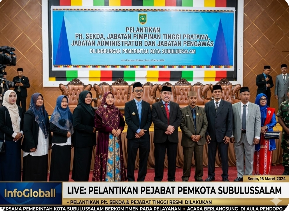 Subulussalam Masuk Babak Baru: M Rasyid Lakukan Rotasi dan Penyegaran Jabatan Tinggi dan Pengawas