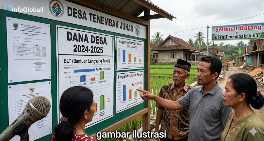 Dana Desa Tenembak Juhar Tahun 2024-2025 Disorot: Alokasi BLT dan Program Ketahanan Pangan Mengundang Pertanyaan tentang Efektivitas dan Prioritas